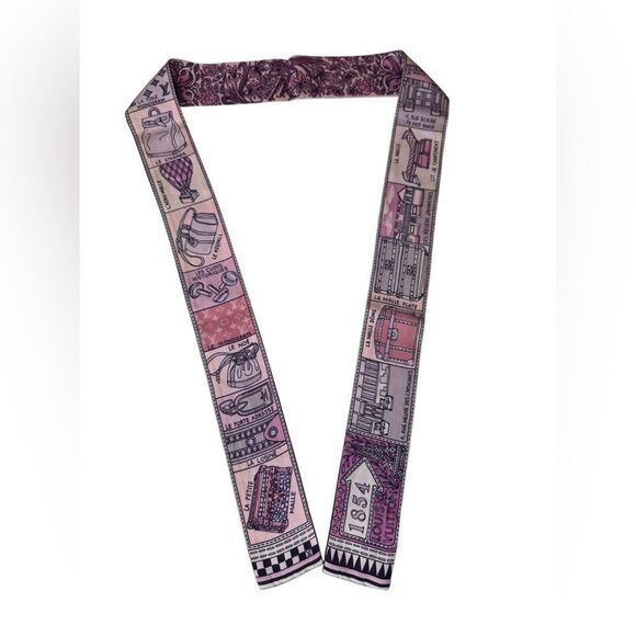 Louis Vuitton Silk Bandeau Scarf - Picture 1 of 4
